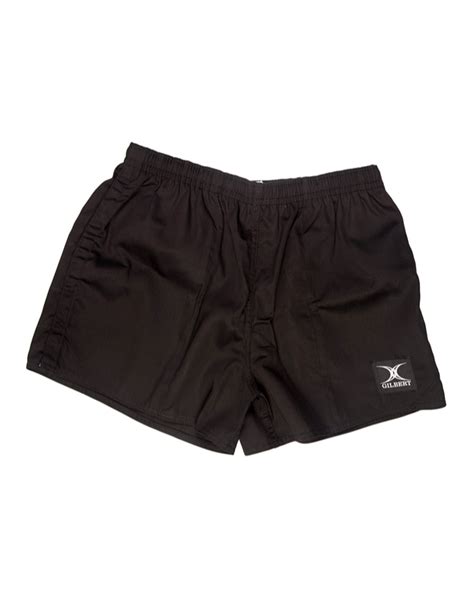 Black Gilbert Rugby Shorts - Birch's Schoolwear - Grahamstown