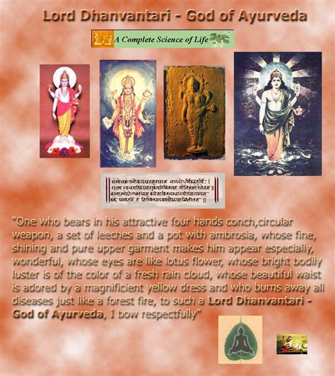 Welcome All To My Knowledge Sharing Blog Lord Dhanvantari God Of Ayurveda