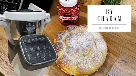 Brioche Butchy Fourr E Au Nutella Companion De Moulinex Youtube