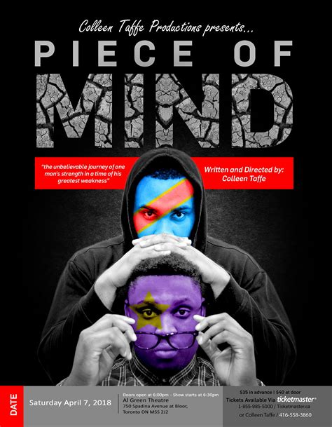 Piece of Mind: The Stage Play - Events - Universe