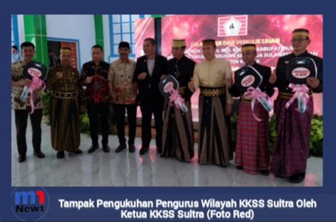 Ketua BPW KKSS Sultra Kukuhkan Pengurus KKSS Kabupaten Dan Kota Di