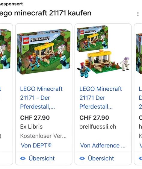 Lego Ber Kg Viele Steine Figuren Und Minecraft Neu Kaufen