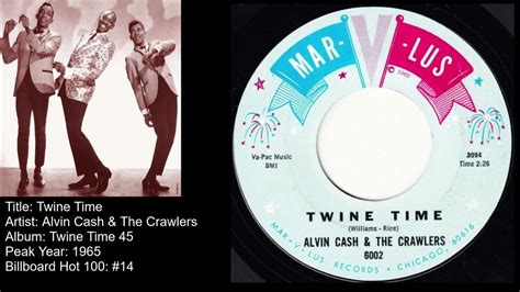 Alvin Cash And The Crawlers Twine Time Youtube