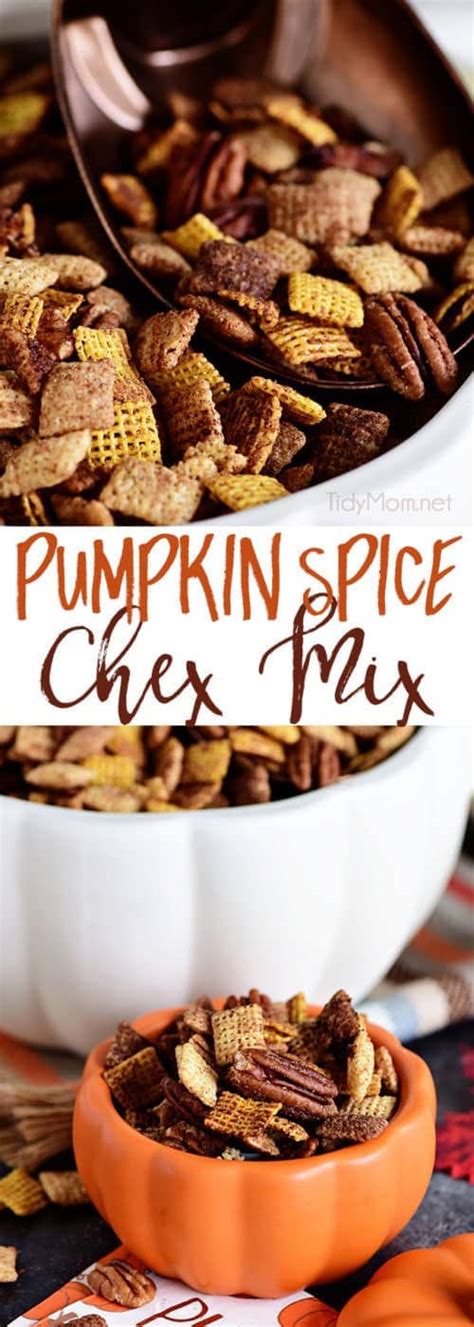 Pumpkin Spice Chex Mix Is Party Perfect Tidymom®