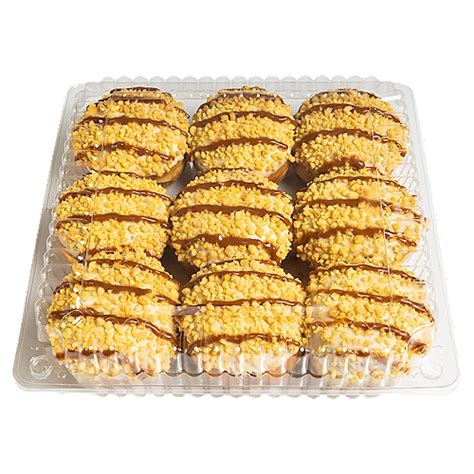 CT Bakery Mini Caramel Custard Filled Donuts, 9 count, 14.92 oz - ShopRite