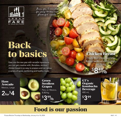 Urban Fare Flyer January 4 To 10