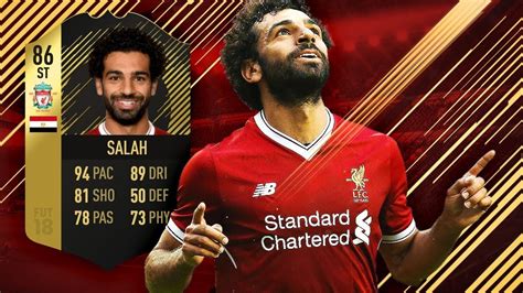 FIFA 18 SIF Mohammed Salah Player Review 86 Player Review W Gameplay