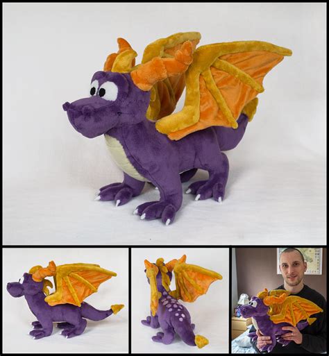 Spyro Plushie by WispyChipmunk on DeviantArt