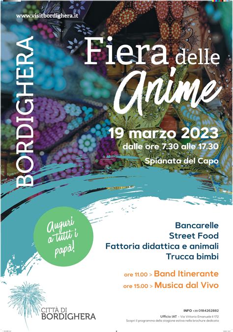 Bordighera Il Marzo Torna La Fiera Delle Anime