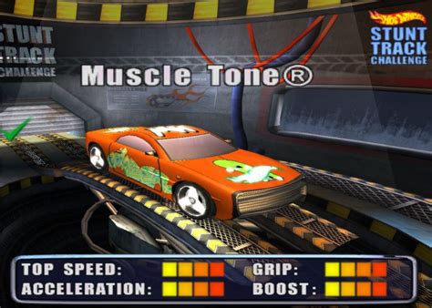 IGCD Net Hot Wheels Muscle Tone In Hot Wheels Stunt Track Challenge