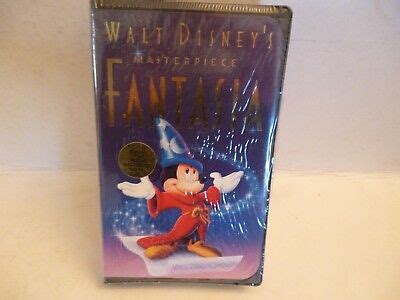 Rare Fantasia Walt Disney Vhs Masterpiece Collection Original Out