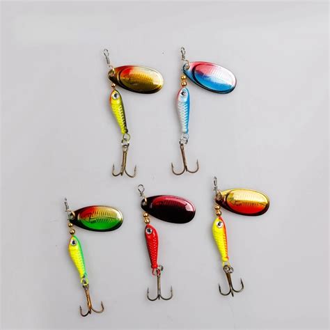 Isca Girat Ria De Metal Para Pesca Acess Rio De G Hook Triplo