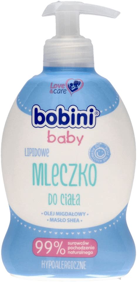 Bobini Baby Lipidowe mleczko do ciała dla dzieci cena opinie