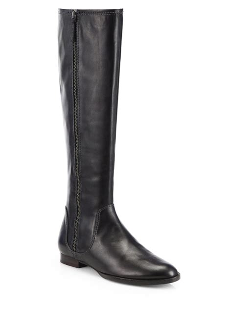 Tall Black Leather Riding Boot By Creativet01 On Deviantart