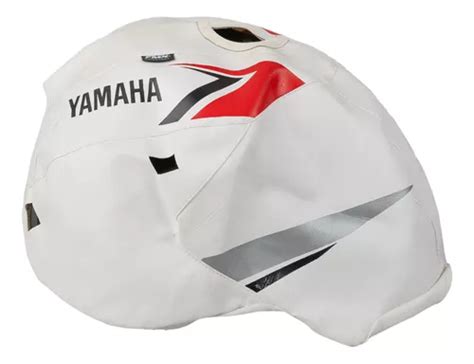 Funda Cubre Tanque Yamaha Ybr Z Blanco Fmx