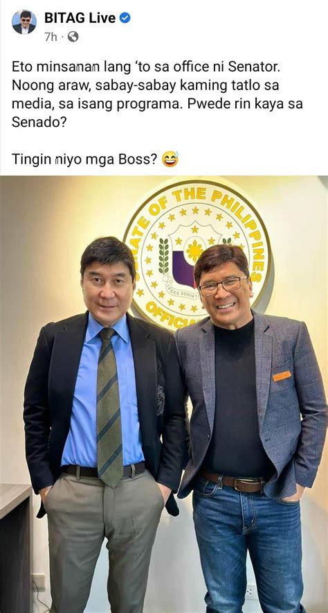 Ben Tulfo Poses With His Brother Sen Raffy Tulfo And Asks Netizens