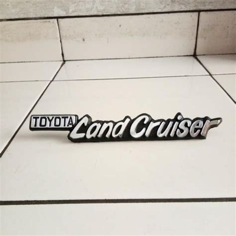 Jual Mobil Logo Emblem Emblim Tulisan Angka Huruf Toyota Landcruiser