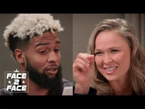 When Odell Beckham Jr Tried To Explain Nude Photoshoot To Ronda Rousey