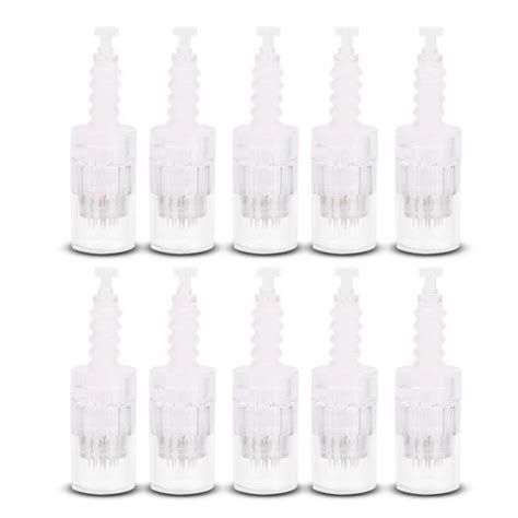 Microneedling Delaman Lot De 10 PCS 12Pin Aiguilles Cartouches