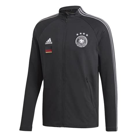 Buy Adidas Mens Dfb Germany Anthem Jacket Black