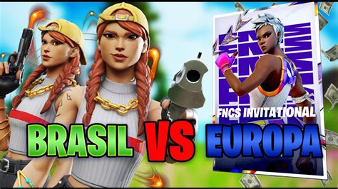 Fortnite Do Brasil Vs Europa Quem Melhor Campeonato Mundial De