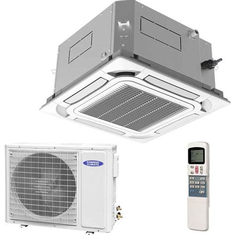 Компактная кассетная сплит-система General Climate GC-4C12HRN2(с)/GU ...