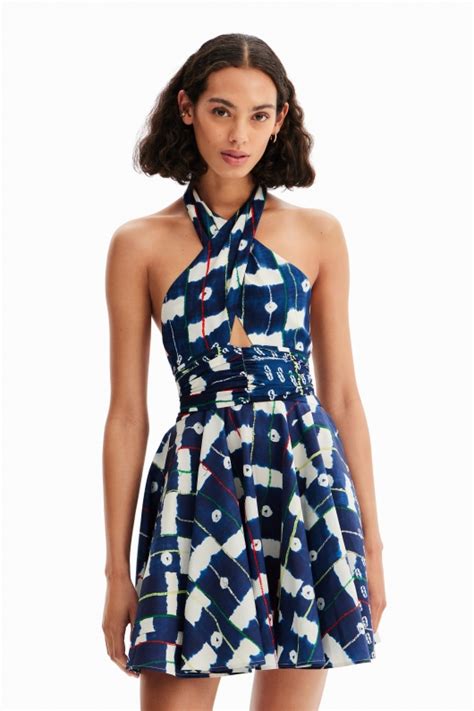 Rochie Mini Desigual X Stella Jean Outlet Desigual Solmar