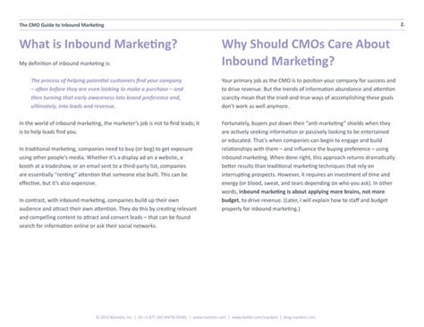 Cmo inbound marketing | PPT 