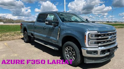 Azure Grey F Super Duty Lariat Long Box Youtube