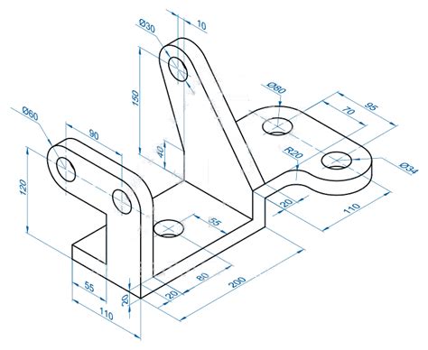 Autocad Piezas 3d