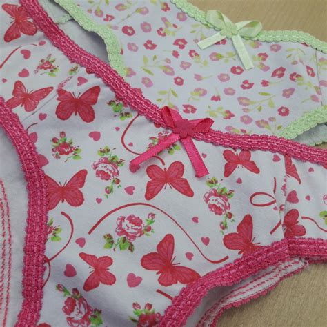 Calcinha Cotton Elástico Decorado Lingerie BR Atacado para