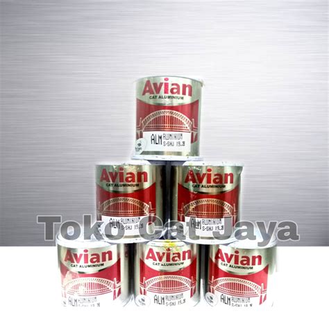 Jual AVIAN ALUMINIUM 100 cc/ Avian Chrome 0,1 Liter / cat alumunium 100 ...