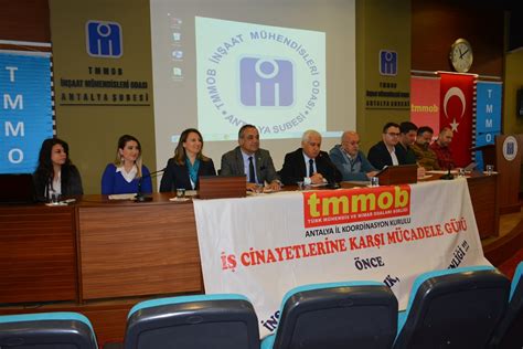 EMO TMMOB ANTALYA İKK 3 MART İŞ CİNAYETLERİNE KARŞI MÜCADELE GÜNÜ