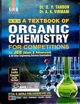 Buy Grb A Textbook Of Organic Chemistry Vol Vol For Jee