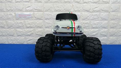 Unboxing Cen Rc Racing Fiat Abarth Monster Truck Sound Kit Ess Dual