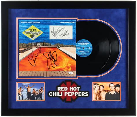 Red Hot Chili Peppers Californication Custom Framed Vinyl LP Album