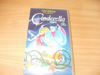 Vintage Walt Disney Classics Cinderella Vhs Tape Offer Bogof