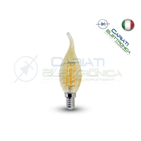 LAMPADA LAMPADINA LED V TAC E14 4W VT 1947 LUCE CALDA 350Lm 2700k S