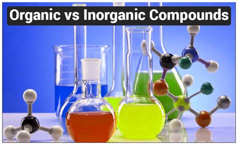 Difference Between Organic and Inorganic Compounds Key Differences