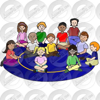 Classroom Scene: Circle Time | Walder Education - Clip Art Library