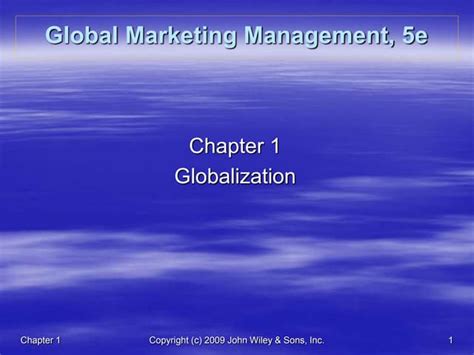 ch01.ppt Globalization | PPT | Free Download