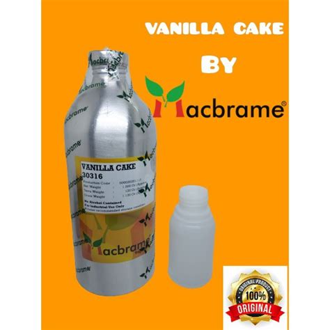 Jual Vanllla Cake Bibit Parfum Murni Ml By Macbrame Shopee Indonesia