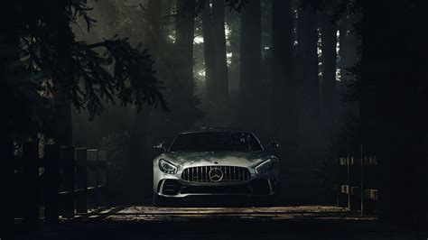 Mercedes Benz Amg GT Forest Mercedes Mercedes Amg Gtr HD Wallpaper