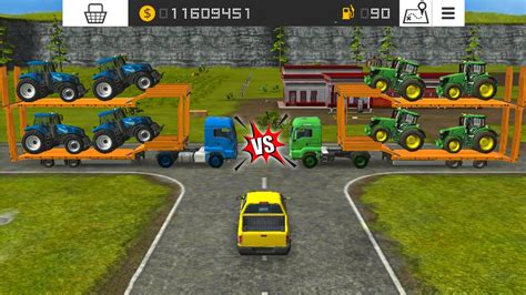 JOHN DEERE Vs NEW HOLLAND MULTIPLAYER IN FS20 Fs20 MULTIPLAYER