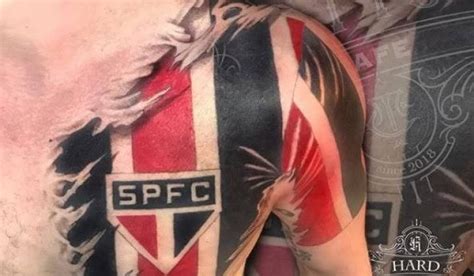 Pin Em Tatoo Tatuagem Do Sao Paulo Spfc S O Paulo Futebol Clube