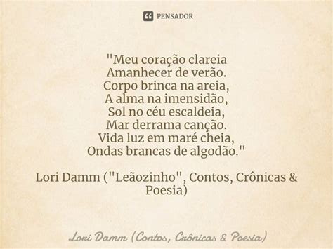 Lori Damm Contos Crônicas Poesia Contos Poesia Mare cheia