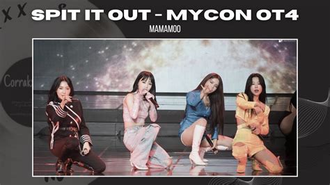 MAMAMOO Spit It Out Solar MyCon OT4 Ver Corrakxx YouTube