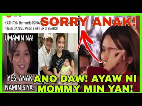 TAGONG ANAK NI KATHRYN BERNARDO AT DANIEL PADILLA NABUNYAG NA ANO DAW