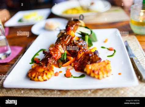 Beef Satay Hi Res Stock Photography And Images Alamy