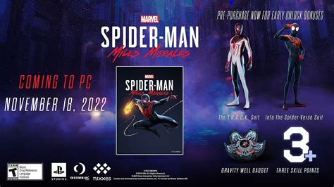 Marvel S Spider Man Miles Morales PC Release Date Revealed System